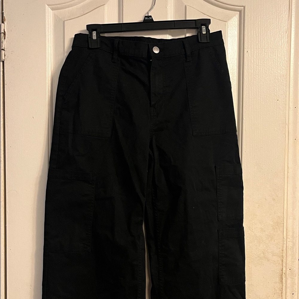 Men's Black Cargo Pants